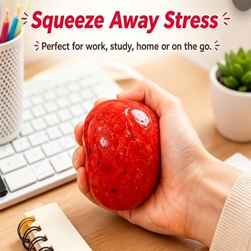 Slushy Squishies, Slushy Watermelon Squishies Stress Relief Ball，Realistic Watermelon Fruit Slush Stress Ball，Soft Stress Relief Sensory Fidget Toys thumbnail 5