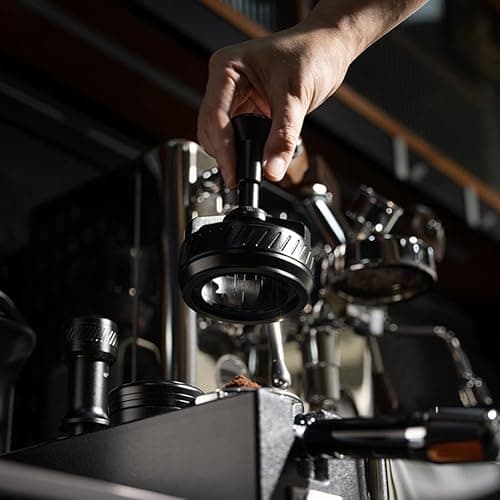 Coffee Distribution Tool 58mm Professional Grounds Leveler with Rotating Base for Espresso Machine Even Coffee Grounds Spreading Tool thumbnail 6