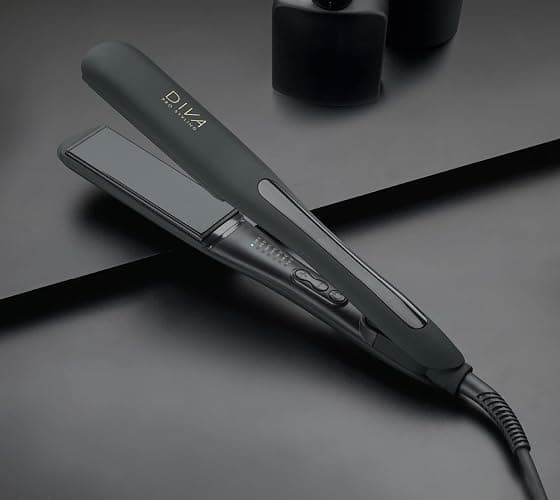 Diva Pro Styling Wide Digital Straightener and Styler with Macadamia Argan Oil and Keratin infused ceramic plates thumbnail 2