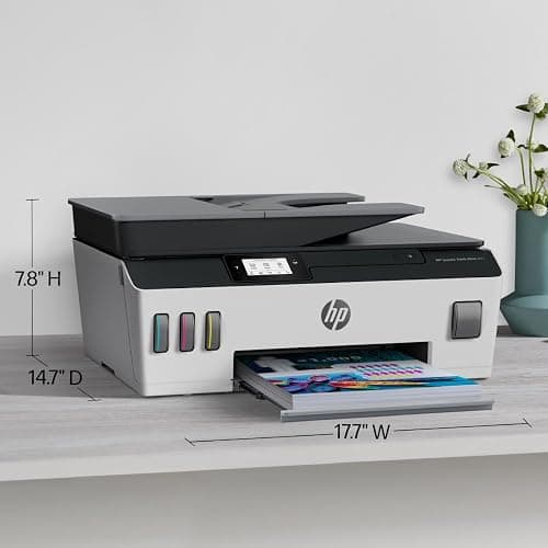 HP Smart Tank Plus 651 Wireless All-in-One Printer, Ink Tank Printer-for-Home Use, 2 Years of Ink Included Auto Document Feeder, Mobile Print, Scan, Copy, Fax. (7XV38A) thumbnail 5