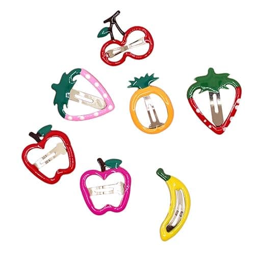 Lurrose 14pcs Hair Clip for Kids with Fruit Shape Hair Barrette for Girls thumbnail 5