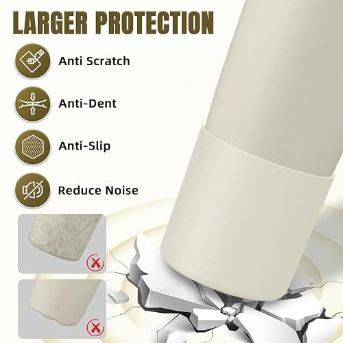 Silicone Higher Boot Compatible with Owala 30oz & 40oz FreeSip Sway Bottles & Tumblers, Large Protection Anti-slip Bottom Cover Sleeve for Freesip Sway Tumbler and Bottle thumbnail 4