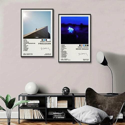(Set of 2) daniel caesar Album Cover movie Canvas 12x18inch(30x45cm) Unframe for Bedroom for Room Aesthetic Wall Art Decor Posters & Prints Posters Style thumbnail 4