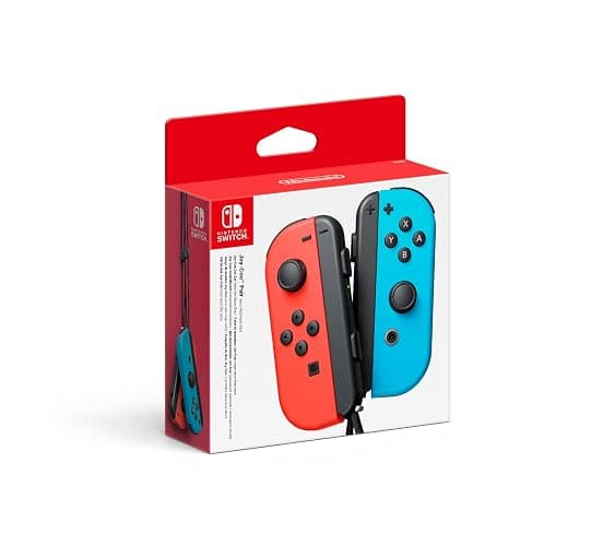 Nintendo Switch Paire de manettes Joy-Con - droite bleu néon/gauche rouge néon [video game] - Image 1