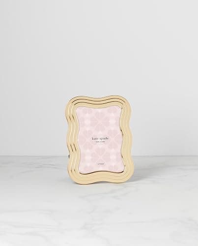 Kate Spade New York Gold South Street 5" X 7" Wavy Frame, 1.00 LB thumbnail 2