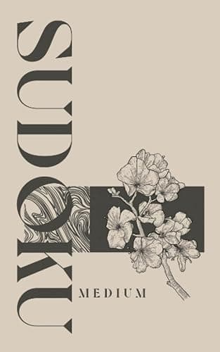 Medium Sudoku: 50 Puzzles (25 Intermediate & 25 Medium) (Sakura Sudoku Series) - Image 1