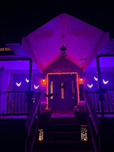 Hompavo 【Upgraded】 LED Flame Light Bulbs, 4 Modes Flickering Light Bulbs with Upside Down Effect, E26/E27 Flame Bulb for Halloween Christmas Party Patio Porch Home Indoor & Outdoor Decorations - 2 thumbnail 8