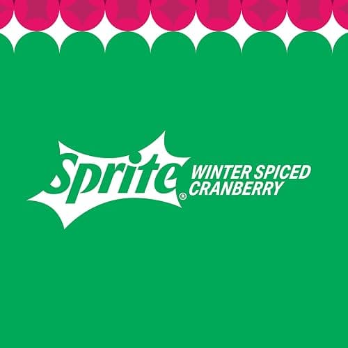 Sprite Winter Spiced Cranberry, Lemon-Lime and Cranberry Flavored Soda Pop Soft Drink, 12 fl oz, 12 Pack thumbnail 4