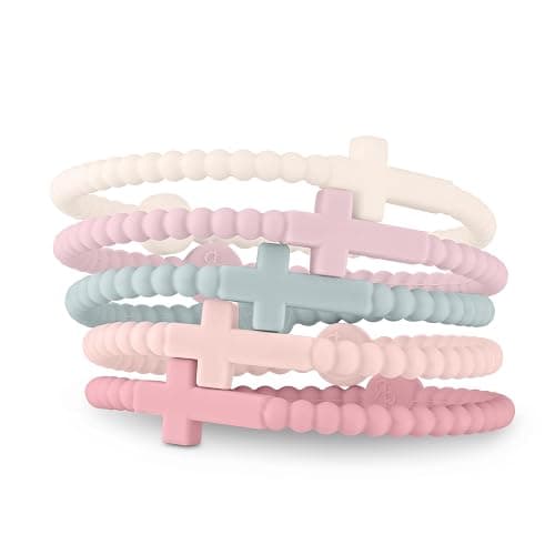 Ryan & Rose Jesus Bracelets - Cross Silicone Bracelet - Image 1