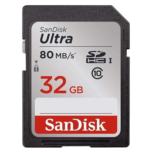 SanDisk Ultra 32GB Class 10 SDHC UHS-I Memory Card Up to 80MB, Grey/Black (SDSDUNC-032G-GN6IN) thumbnail 3