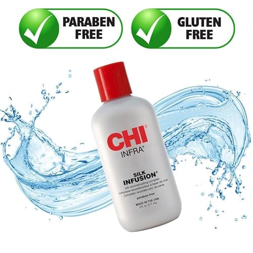 CHI Infra Silk Infusion, Leave-In Reconstructing Treatment To Strengthen & Protect All Hair Types, Alcohol-Free, 6 Oz thumbnail 7