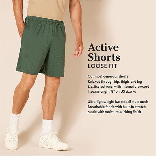 Amazon Essentials Mens Performance Tech Loose-Fit Shorts (Available in Big & Tall) thumbnail 2