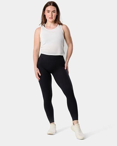Kamo Fitness Serenity No Front Seam Leggings 25" Inseam Yoga Pants High Waisted Soft Workout Tights thumbnail 4