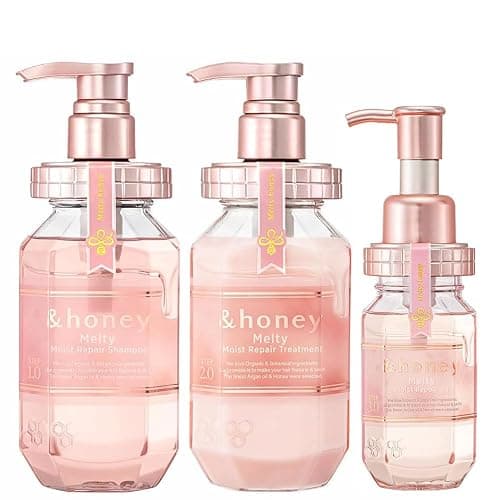 &honey moist repairing shampoo, treatment, and hair oil! - Image 1