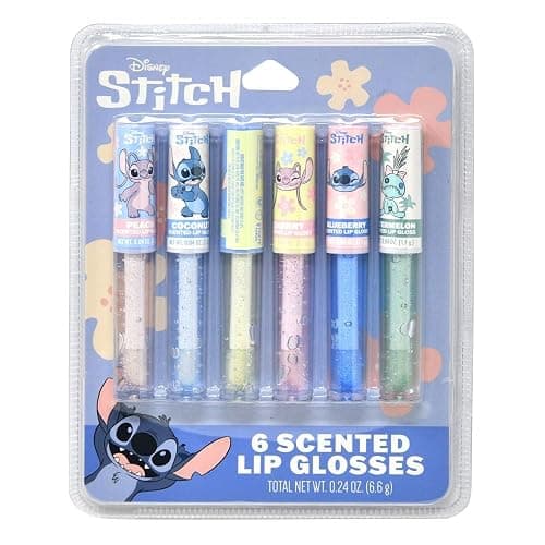 Taste Beauty Disney Stitch 6 Scented Lip Gloss Set - Image 1