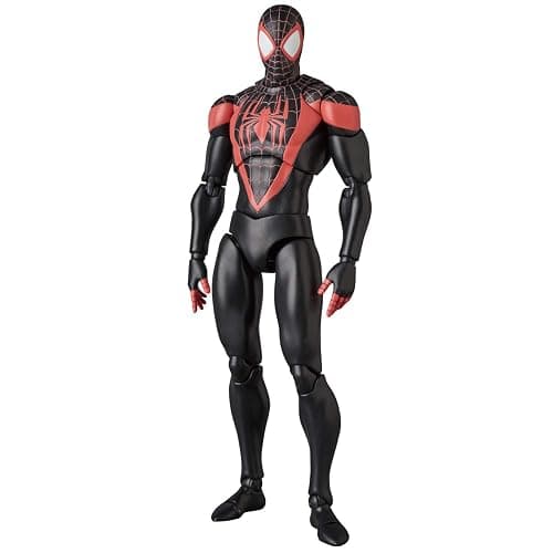 MEDICOM TOY MAFEX No. 276 MAFEX SPIDER-MAN Miles Morales Spider-Man Morales COMIC RENEWAL Ver., Total Height: Approx. 6.3 inches (160 mm), Non-scale, Painted Action Figure thumbnail 9