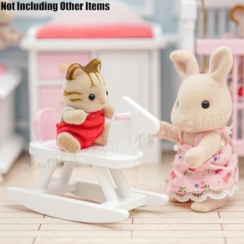 Odoria 1/12 Miniature Baby Nursery Furniture Set Dollhouse Accessories thumbnail 4
