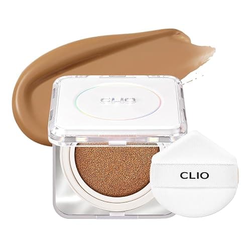 CLIO Kill Cover Founwear Cushion The Original – 20 Shades, Buildable Light to Medium Coverage, Natural Finish, Korean Makeup Foundation, Long-Lasting Skin Fit, 32C MAPLE - Image 1