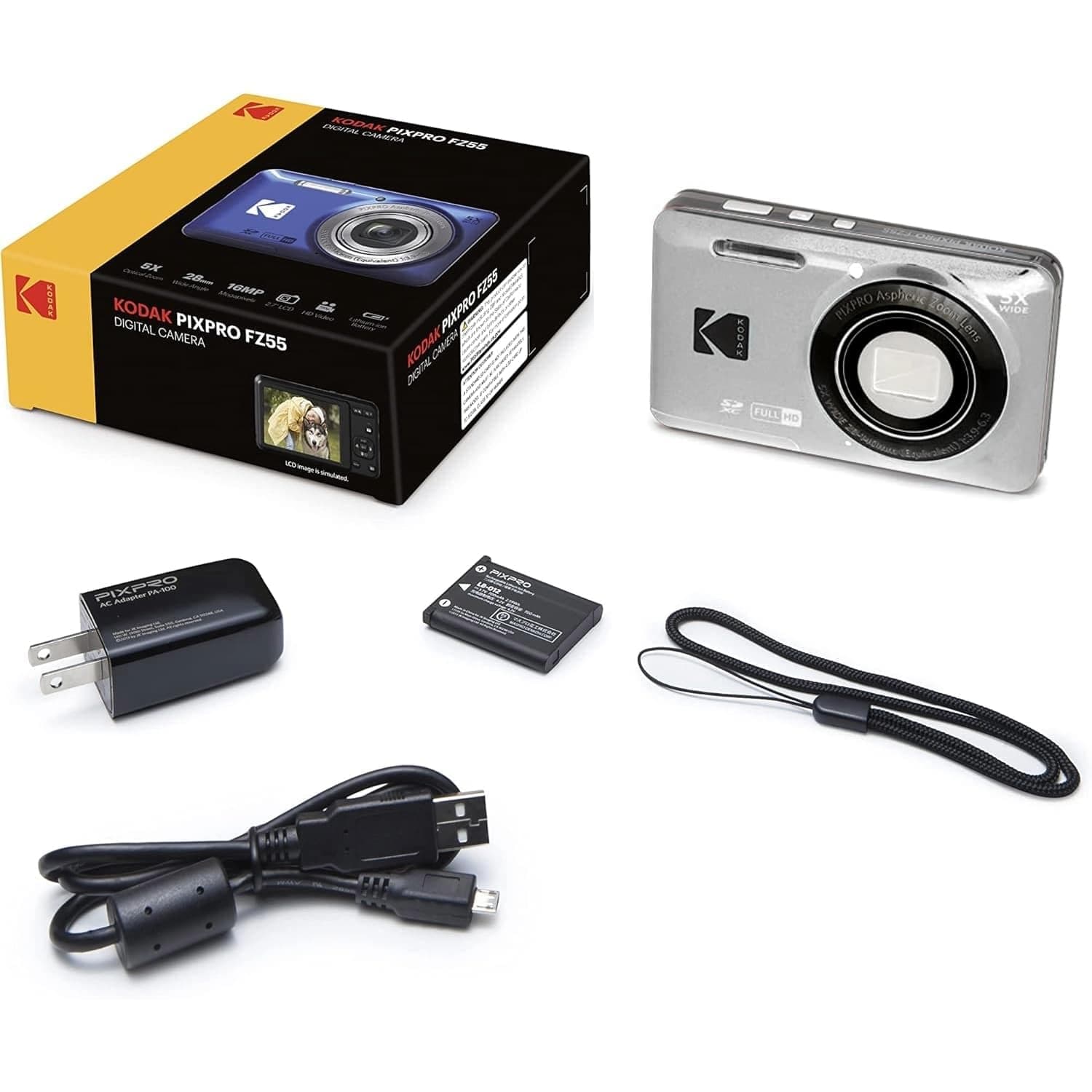 kodak fz55 silver thumbnail 4
