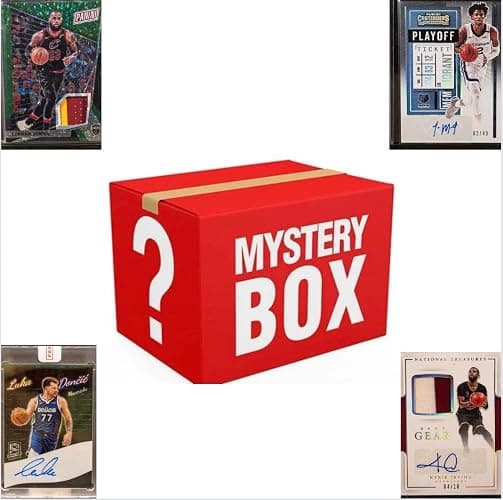 Basketball Sports Card Mystery Pack | Contains 25 Cards | 1x Autograph or Relic Cards Guaranteed | 3X Rookie Cards Guaranteed - Image 1