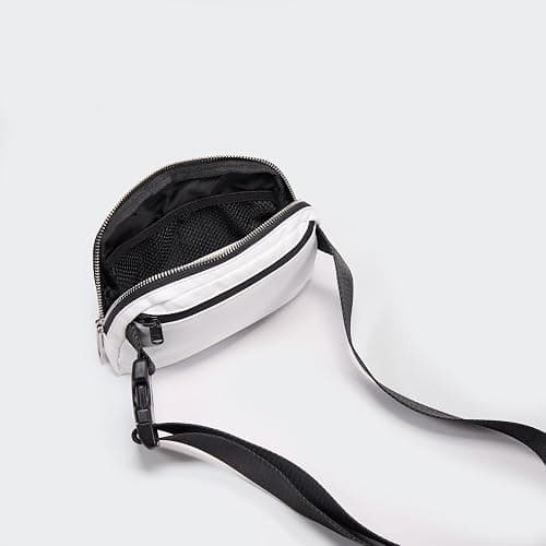 Pander Belt Bag for Women, Fashion Waist Packs, Crossbody Bags, Everywhere Belt Bag with Adjustable Strap (White). thumbnail 6