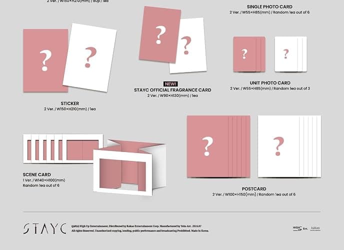STAYC Metamorphic 1st Album (Standard Icy Ver), undefined thumbnail 3