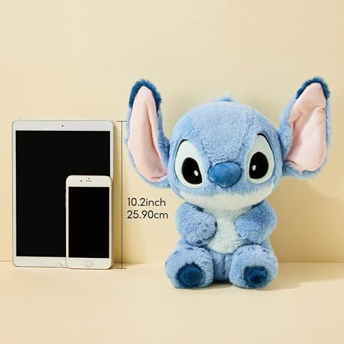 MINISO Disney Lilo & Stitch Collection 10" Stitch Plush Toy - Premium Quality Stuffed Animal for Disney Fans thumbnail 2