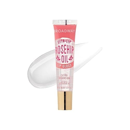 Ruby Kisses Broadway Vita-Lip Clear Lip Gloss (Rosehip Oil 12 Pack), Ultra-Hydrating & Soothing Formula with Vitamin Oils, High-Shine Non-Sticky Finish, Healing Glossy Lip Balm With Vitamin A thumbnail 9