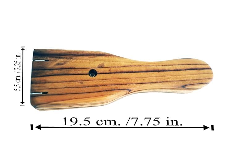 Wooden Lemon Lime Squeezer - Heavy Duty Manual Citrus Press for Extracting Juicer thumbnail 4