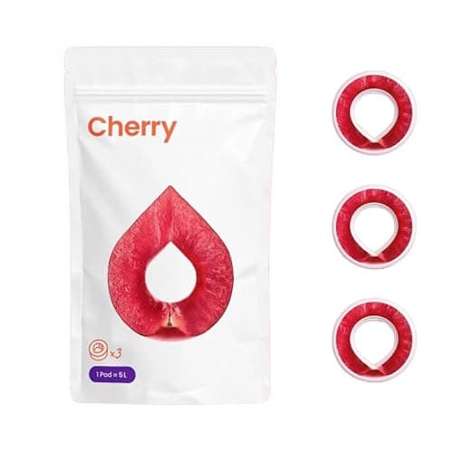 Duft-Pods Original für Air Up Flasche mit erfrischendem Kirsche-Geschmack - 0 Zucker, 0 Kalorien nur natürliches Aroma - 3x Air Up Pods für 15L Wasser mit Geschmack durch Duft - Image 1