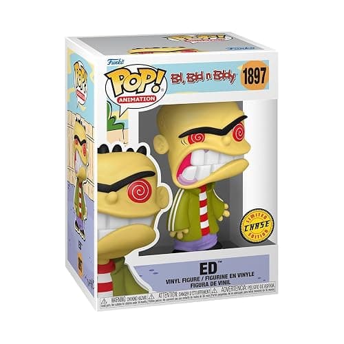 Funko Pop Animation: Ed EDD N Eddy - Ed - 1/6 Odds for Rare Chase Variant - Collectable Vinyl Figure - Gift Idea - Official Merchandise - Toys for Kids & Adults - Cartoon/Animation Fans thumbnail 3