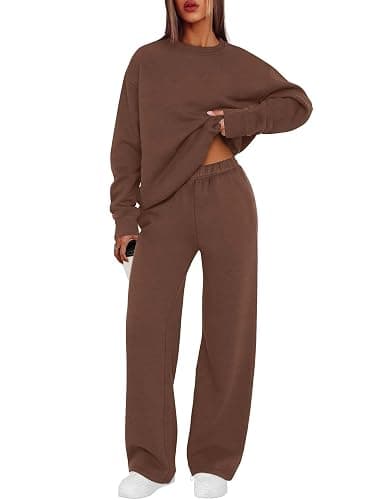 XIEERDUO Sweatsuits Women 2 Piece Outfit Matching Lounge Sets Fall Outfits 2025 Fashion Clothing Crewneck Track Suits - Image 1