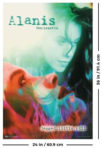 Scorpio Posters Alanis Morissette Jagged Little Pill Poster - 24 x 36 thumbnail 2
