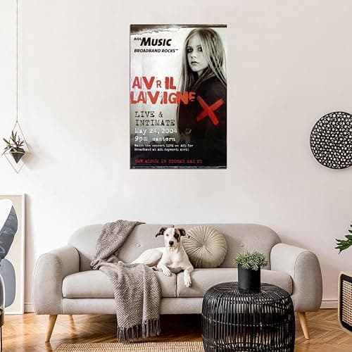Avantica Avril Lavigne Live & Intimate 2004 Film Wall Art Print for Theater Movie Night Room Decor Wall 12x16 Poster thumbnail 2