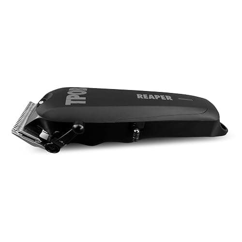 TPOB Slime 2 Black Clipper Trimmer Shaver Set Barber Hair Clippers for Men 6800 RPM with Rubber Case thumbnail 6