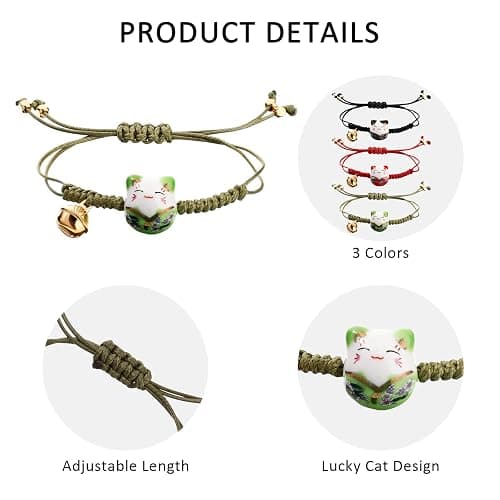 lucky cat bracelets 😸 thumbnail 3