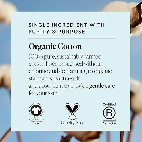 Sky Organics - Organic Cotton Swabs, 500 ct. - Ultra Soft Tips - Strong & Durable - Hypoallergenic - Chlorine Free - Sustainable - Natural, Vegan & Cruelty Free - Skin Care & Self Care thumbnail 4