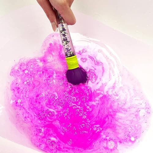 Baff Bombz Magic Brush, 4 x Bath Bombs, Magically Paint Your Bath Water, Creative Bath Toy for Children, Birthday Gifts for Boys & Girls, Pocket Money Toy, Moisturising Bath Fizzers thumbnail 2