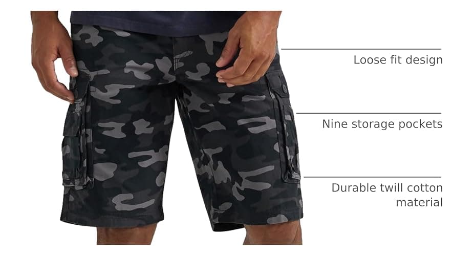 Men's Dungarees New Belted Wyoming Cargo Short thumbnail 5