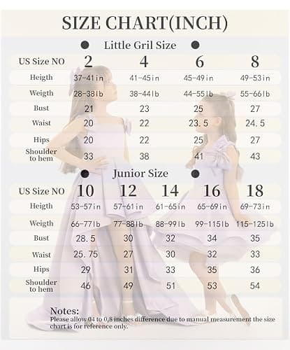 Ztikolen Satin Pageant Dresses for Girls High Low Flower Girl Dress with Bow Junior Bridesmaid Formal Wedding Party Gown thumbnail 4