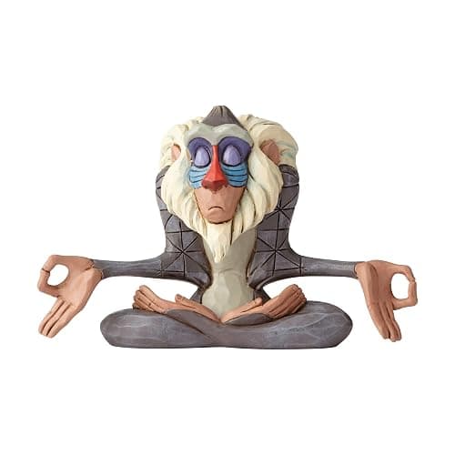 Enesco - 6000962 Disney Traditions by Jim Shore Lion King Rafiki Figurine, 3.1 Inch, Multicolor - Image 1