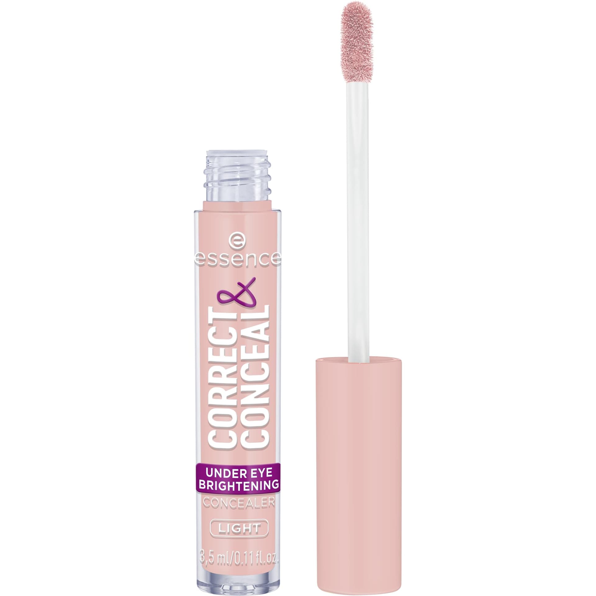 essence CORRECT & CONCEAL under eye brightening concealer 10 Light - Image 1