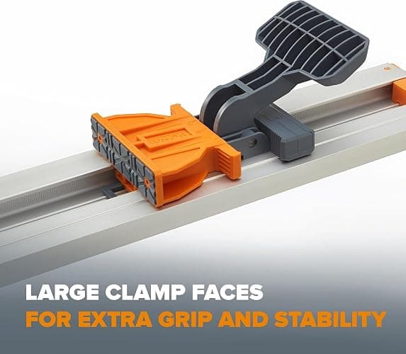 BORA NGX Circular Saw Guide Rail, 100" Straight Edge Clamp - Track Saw Rail | 100-in clamp edge straight edge guide rail for circular saws delivering accurate long straight cuts thumbnail 5