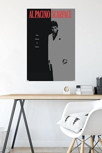 Trends International Scarface - One Sheet Wall Poster, 22.375" x 34", Premium Unframed Version thumbnail 2