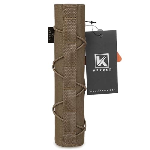 KRYDEX Tactical Airsoft Suppressor Cover 8.66 inch / 22cm thumbnail 2