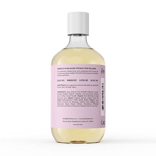 Deep Steep Bubble Bath, Lilac Blossom 17 oz – Hypoallergenic, Clinically Tested Soothing Soak with Shea Butter & Argan Oil – Sulfate-Free thumbnail 2