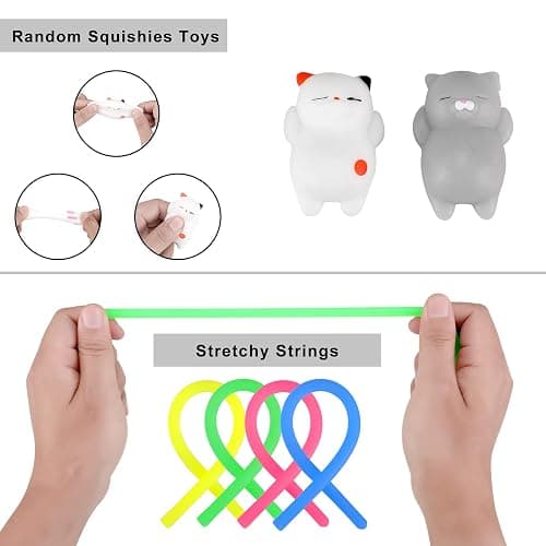 Sensory Fidget Toys Pack, Stress and Anxiety Relief Tools Bundle Figetget Toys Set for Kids Adults (50Pack) thumbnail 3