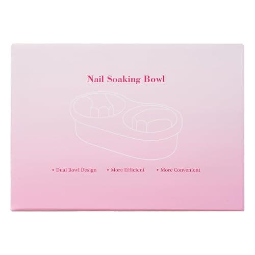 Yokilly Dual Nail Soak off Bowl: Acetone Acrylic Remover Kit - Soak Off Bowls for Gel Nail Polish Dip Powder Cuticle Remover - Nail Soaking Manicure Bowl with 15ml Rose Cuticle Oil for Salon Home thumbnail 8