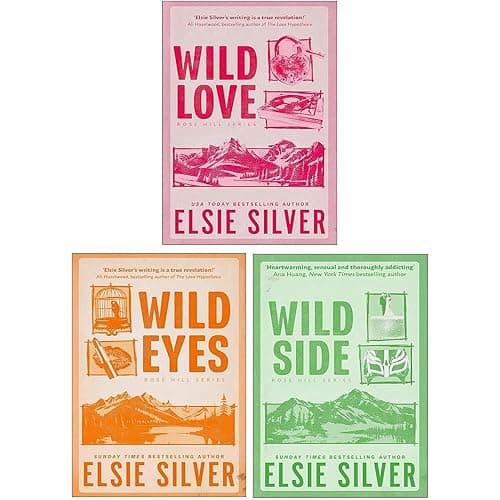Rose Hill Series 3 Books Collection Set By Elsie Silver (Wild Love, Wild Eyes & Wild Side) - Image 1