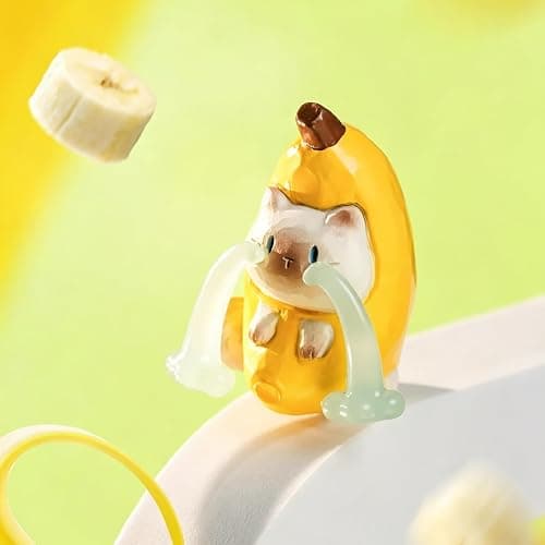UNICOBOX Cat PAI Fun Fruits Series Blind Box Figures Desk Decor Single Box | Cat Collectible Toys, Mini Resin Figurines, Kawaii Room Display, Random Design Figurines, Fruits Cat Holiday Birthday Gifts thumbnail 6